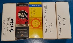 Collection of (18) Time Delay Tubes Amperite Edison Tung-Sol TCI ++