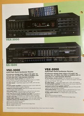 Vintage 1986 Pioneer Products Preview Sales Advertising BROCHURE w/Specs. Japan