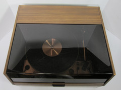 DUAL 1229 TURNTABLE In The Walnut Base Fresh From Being Professionally Serviced!
