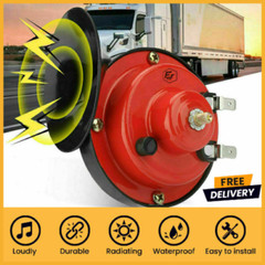 12V Super Loud Train Horn Waterproof for Motorcycle Car Truck SUV Boat
