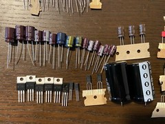 Pioneer SX-450 Complete Rebuild Kit High-Quality Receiver Recap Caps Transistors