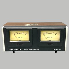 Vintage Realistic APM-100 Audio Power Meter 42-2100 Radio Shack Ships Quickly