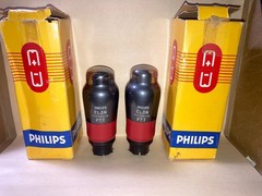 Philips EL3N Tubes, Matched Pair, NOS/NIB