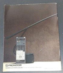 Vintage Pioneer 1989 Audio Video Lineup Product Catalog VSX-9500S CT-W910R Rare