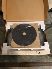 MCS 6725 Linear Tracking Belt Drive Turntable NOS In Box NEW Broken Cover