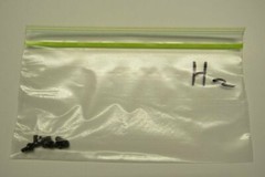 TEAC X-300R SCREWS HARDWARE FOR REAR PLASTIC PANEL