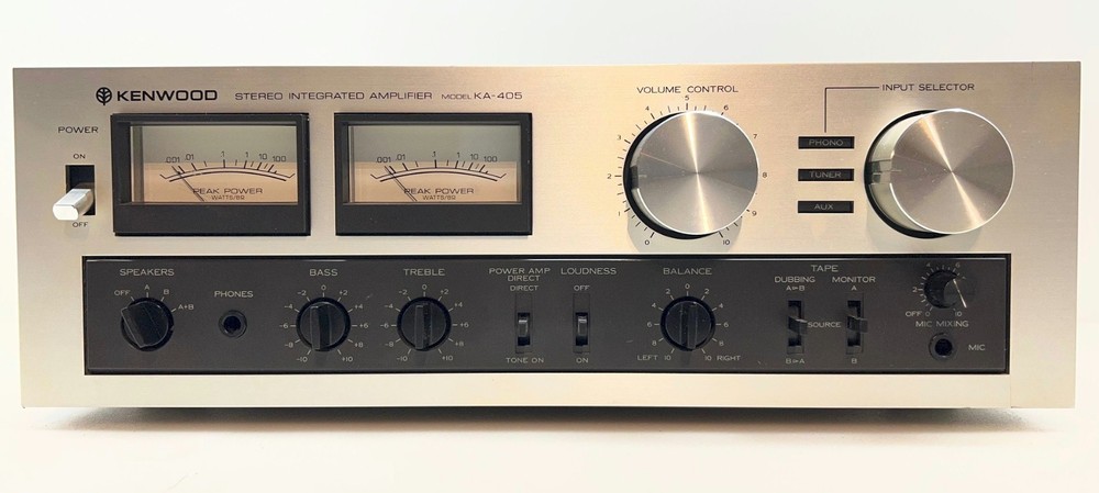 Kenwood KA-405 Integrated Amplifier with 3 Year Warranty Free Shipping