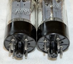 (2) Mullard EICO GZ34 5AR4 Rectifier Tubes TV7 Test 61/61 & 68/63 F32/B8H1 B8J1