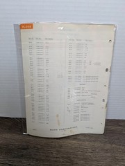Sony TC-258 8 Track 4 Channel/ 2 Channel Stereo Tape Deck Service Manual Vintage