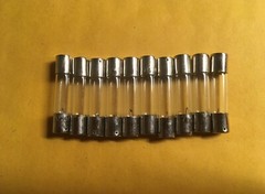 (10)7v-300mA-FUSE LAMPS/QRX 6001 QRX 7001 QRX 777 BULBS Sansui Original -7v.3A