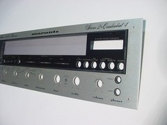 MARANTZ 4240 STEREO QUAD RECEIVER STEREO QUADRADIAL FRONT PANEL FACEPLATE (OEM)