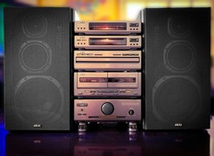 AKAI HIFI TOWER 🌈RaRe🌈 Stereo Component System