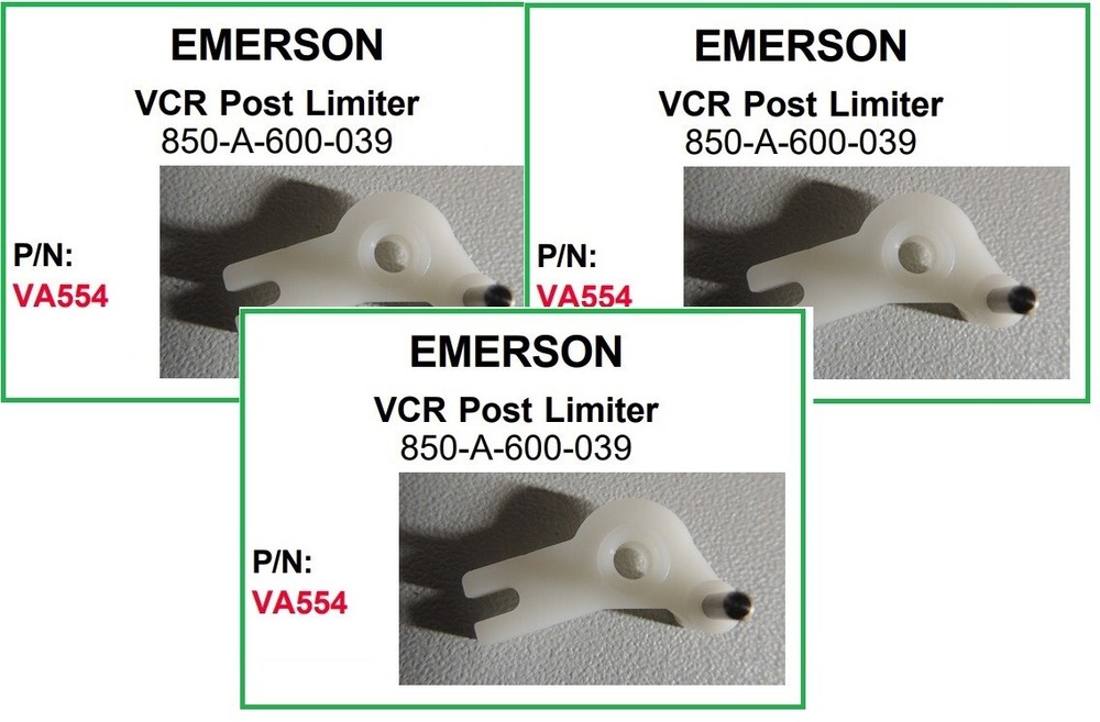 3 PRB VA554 VCR Video Idler Wheel for Emerson 850-A-600-039 and Others