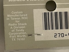 Radio Shack “C” Battery Holder 270-402 Tandy Archer 🔥NEW NOS💥