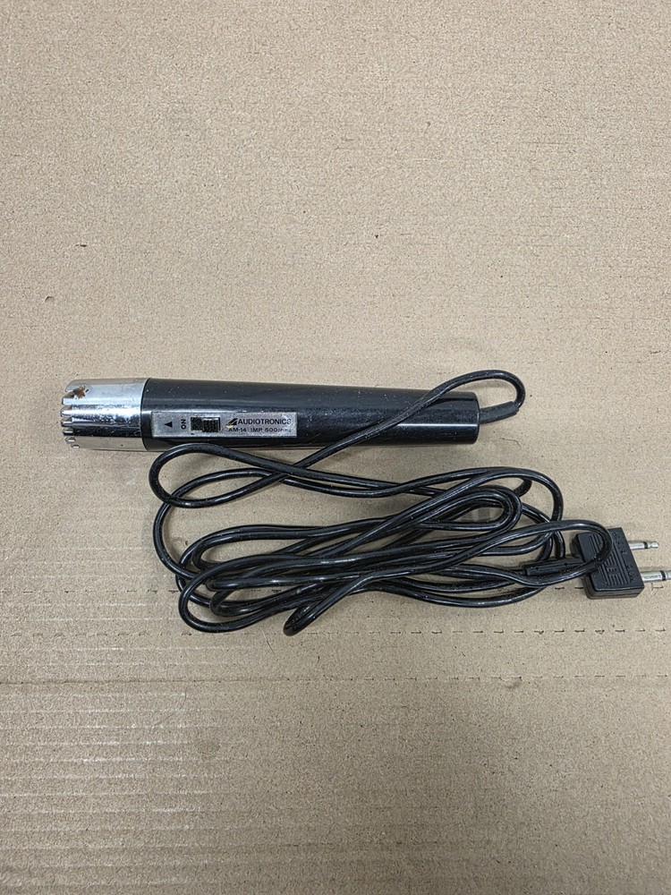 Audiotronics vintage microphone (Model AM-14)