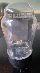 Rare MP Pedersen U4E8 Direct heated power triode = F410 Tube, Lampe, Röhre