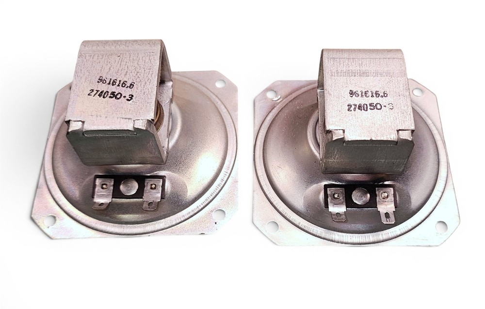 Vintage RCA Tweeter Pair 961616.6, 274050-3, 3.5 x 3.5 x2″