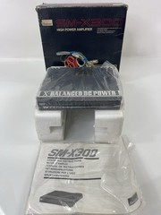 Vintage Sansui SM-X300 Stereo Car Power Amplifier (1987)