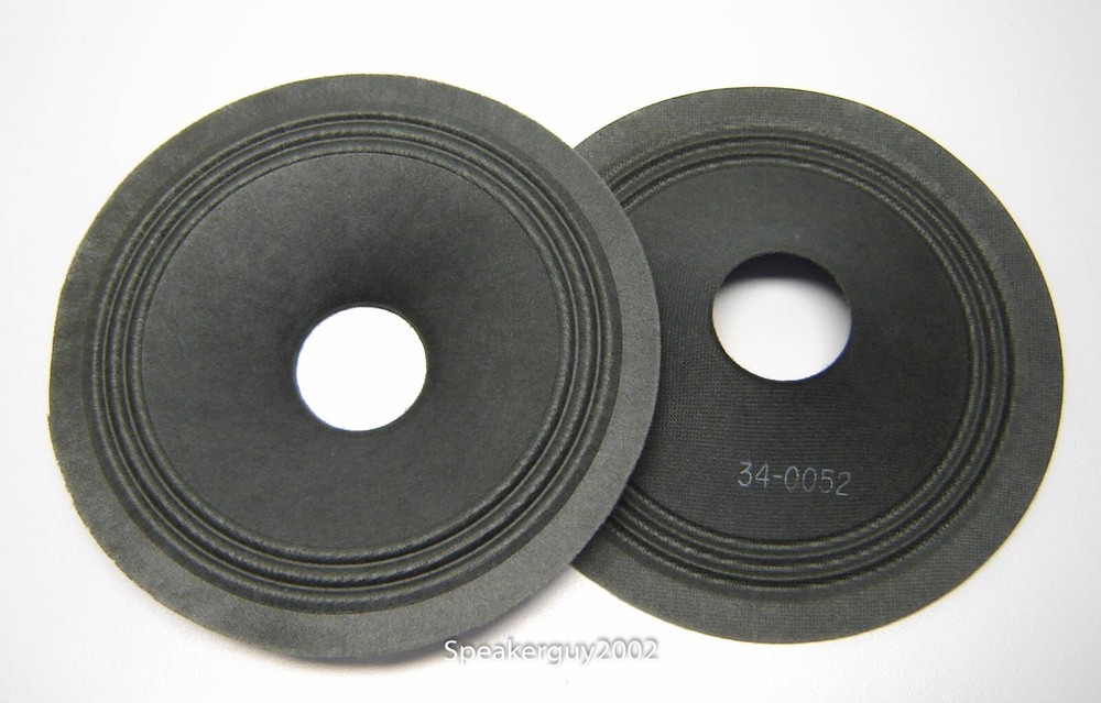 Pair Vintage 5″ Paper Cones – Speaker Parts / 34-0052 — CS