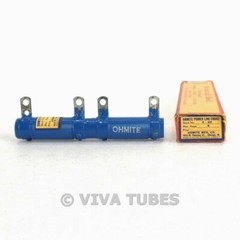Vintage Ohmite Z-20 Blue Power Line Choke 5 Amp 13.5 H 0.15 ohm DC