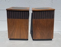 Lot of 2 Vintage Harman Kardon HK-50 Omnidirectional Speaker Tested & Working