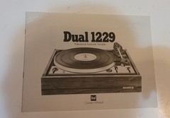 Dual 1229 Professional Automatic Turnable Owners Manual