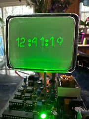Oscilloscope Clock Kit OSC4.7 analog circle design CRT Cathode ray tube Scope