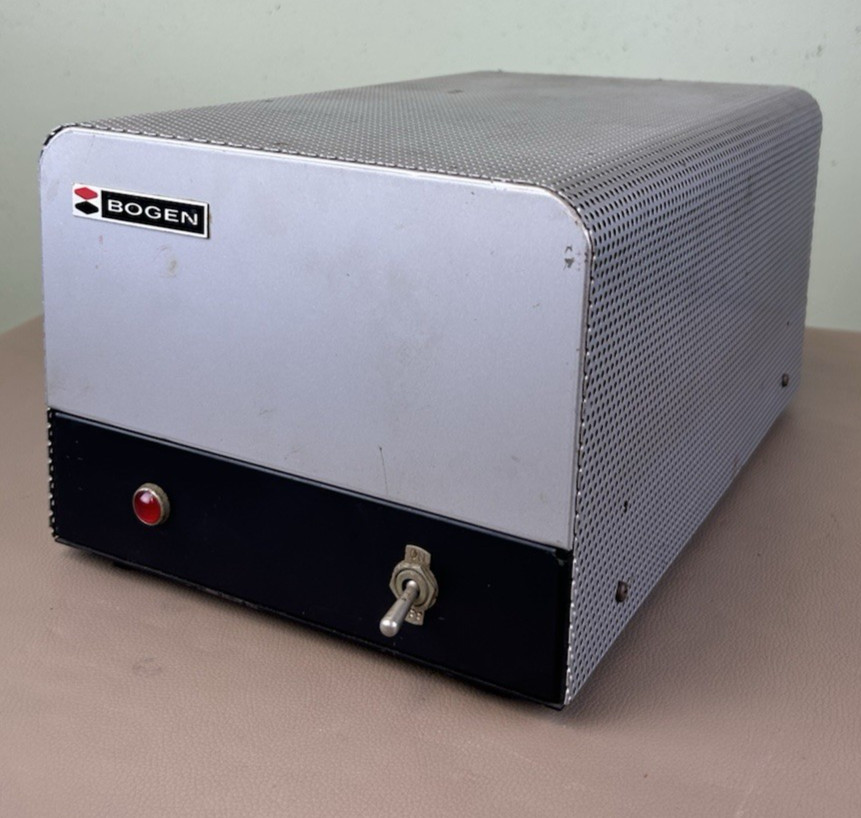 BOGEN MO 60A TUBE AMPLIFIER PARTS/REPAIR