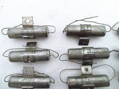 12x 1.0uF 100V SPRAGUE 96P10501S13 PIO CAPACITOR – Hermetically Glass Sealed