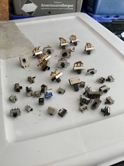 Group Lot SWITCHCRAFT SWITCH SLIDE Siemens Guitar Electrical Vintage Old Parts