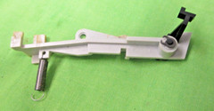 DUAL 1257 TURNTABLE BELT SHIFT LEVER & LOCK RAIL COMPLETE , SPRING & SCREWS.