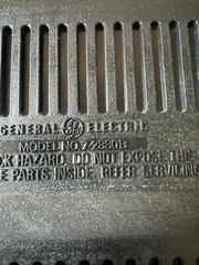 General Electric 7-2880B Long Range Super Radio – Black/Silver
