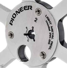 2X 7” Pioneer Silver PR-85 Aluminum Reel to Reel RT-707 909 Empty Take Up Reel