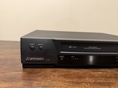 Mitsubishi HS-U580 VHS Hi-Fi Stereo VCR Perfectape VCR Plus+ Gold Tested w/Tapes