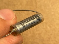 NOS Vintage .0027 uf 300v Sprague 196P Vitamin Q Tube Amp Tone Capacitor (Qty)