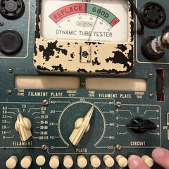 12AD7 NEC Japan Smooth Plates Halo Getter Tube Premium Low Noise 12AX7 Variant