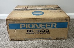 PIONEER QL-600 QUADRALIZER AMPLIFIER Excellent Cosmetic / Excellent Working