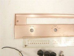 Vintage Harman Kardon Sonnet T230 Original Factory Faceplate Glass Knobs Lamps