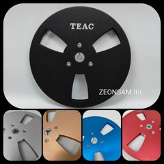 1 PCS 7” TEAC Tape Reel Aluminum Reel to Reel Empty Take up Reel(Sliver)