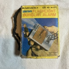 Vintage Archer Flashlight Burglar Alarm | Tandy Radio Shack 68-1013
