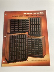 Marantz Imperial Floor-Standing Speaker System Brochure