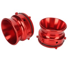 1 Pair NAB Hub Adapters Professional Polished Aluminum Reel To Reel Tape Opener