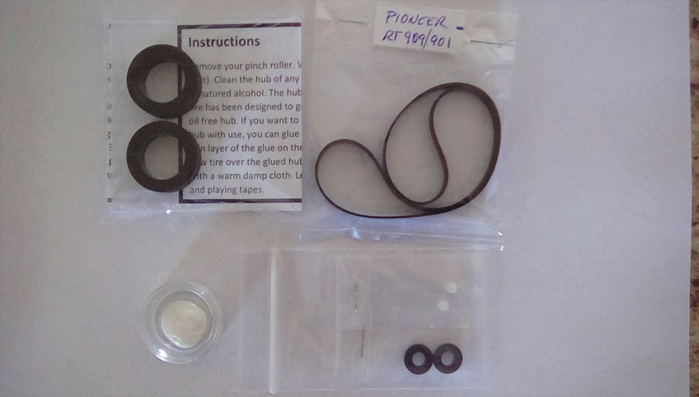 PIONEER RT-909 RT-901 REBUILD KIT RXB-325 – REB-361 – REB-052 – N23-608