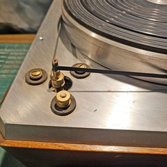 1962 Empire 298 3-Speed Turntable w/ Vintage Shure V15 Type II Cartridge TESTED
