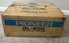 PIONEER QL-600 QUADRALIZER AMPLIFIER Excellent Cosmetic / Excellent Working