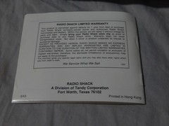 Vintage Radio Shack Deluxe Metal Detector 673-3001