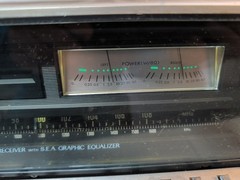 JVC JR-S401 DC Integrated Receiver w/ SEA Graphic Equalizer – Tested Works