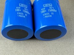 2 New McIntosh MC250 MC2505 Main Filter Capacitors 15000 uf 100v