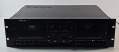 TASCAM 302 Cassette Deck Player (Powers On / For Parts Or Repair)