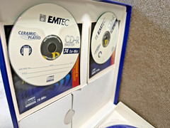 BASF EMTEC Studio Master 900 Maxima 2500ft Reel 1″ Tape 10.5″ and 2 x CD-R